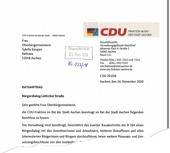 CDU Ratsantrag